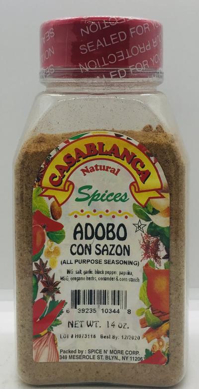 Spices Adobo Con Sazon (14 oz.)