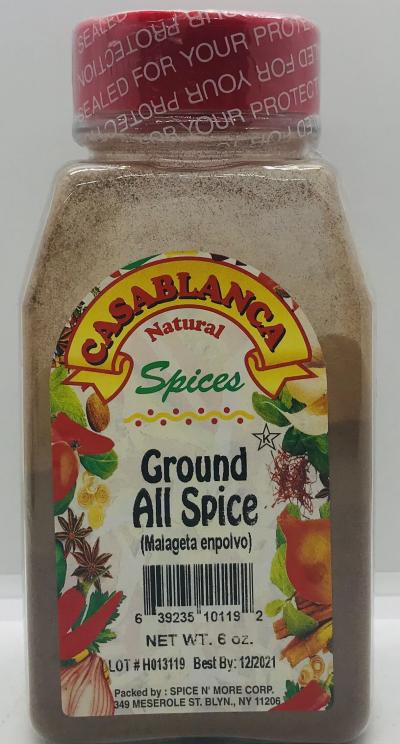 Spices Ground All Spice (6 oz.)