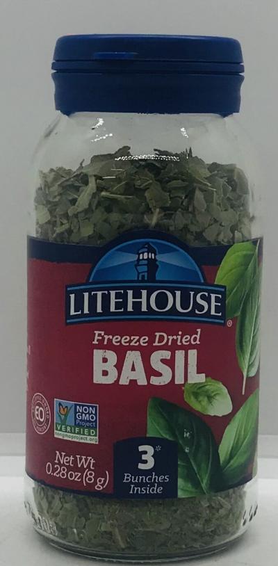 Litehouse Freeze Dried Basil (8g)