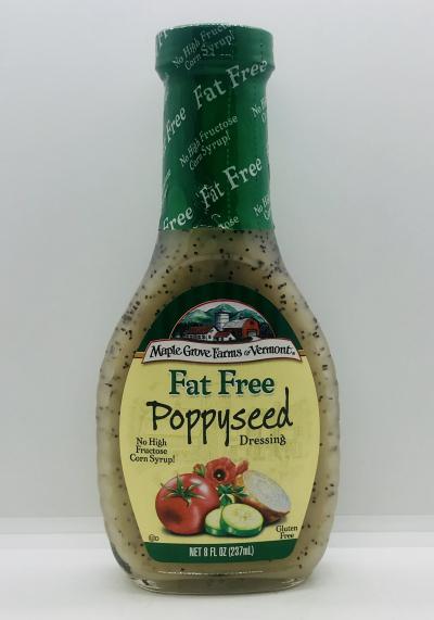 Maple Grove Farms of Vermont Poppyseed 237mL.