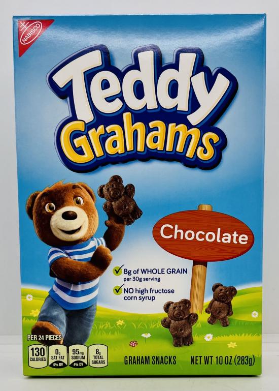 Teddy Grahams Chocolate 283g.