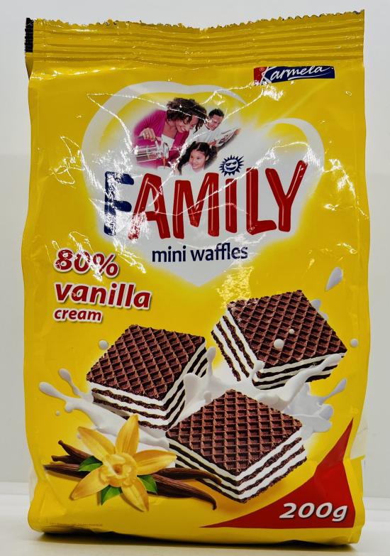 Family Mini Waffles 200g.