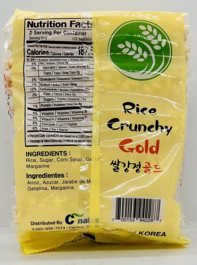 Rice Crunchy Gold 100g.