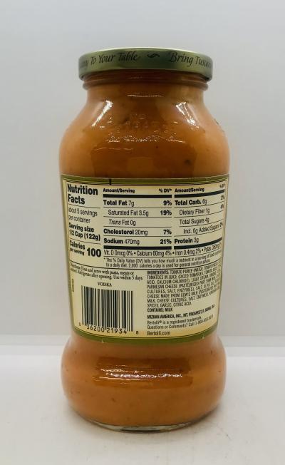 Bertolli Vodka Sauce 680g.