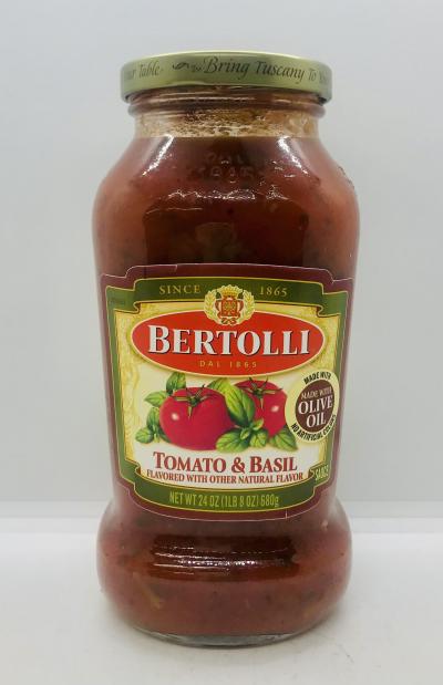 Bertolli Tomato & Basil 680g.