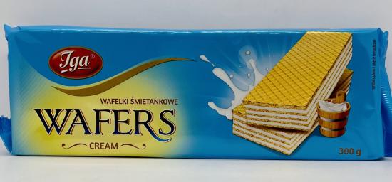 Iga Wafers Cream 300g.