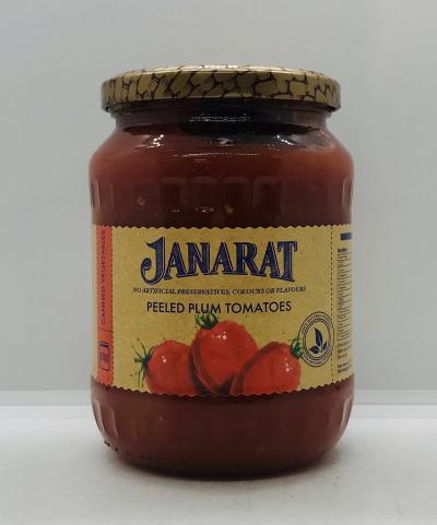 Janarat Peeled Plum Tomatoes 670g.