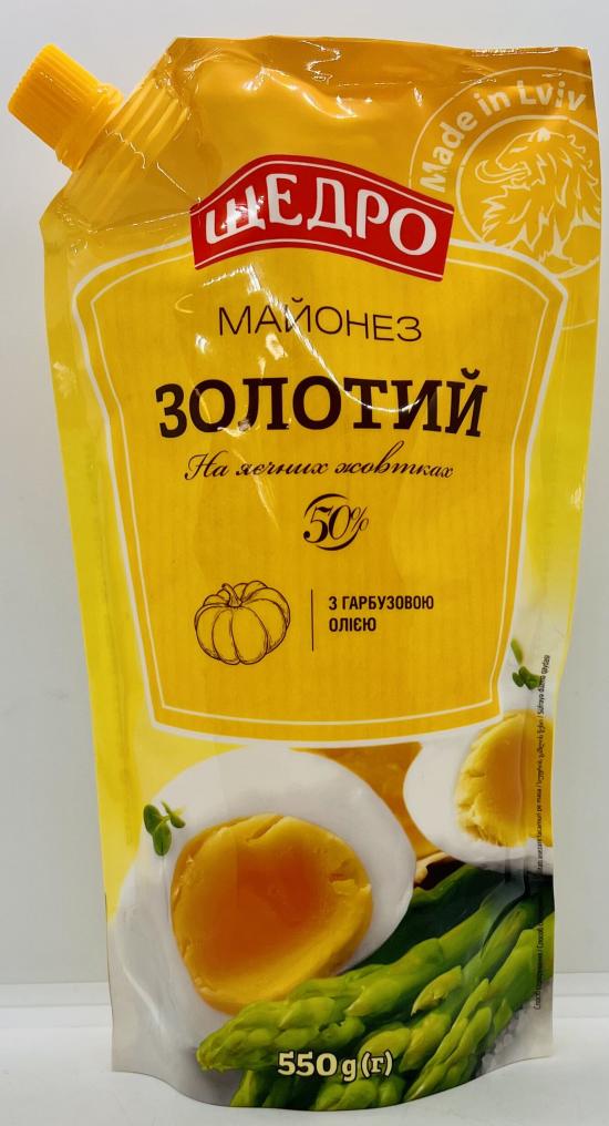 Shedro Mayonnaise Golden 550g.