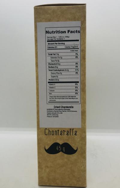 Amedeo Porcini Dried Mushroom Chanterelle (45g)