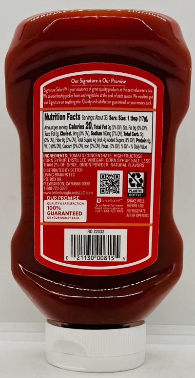 Tomato Ketchup 567g.