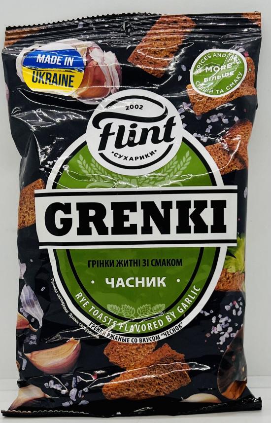 Flint Grenki w. Garlic 80g.