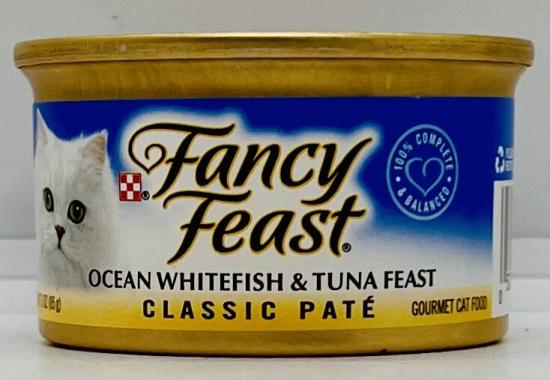 Fancy Feast Ocean Whitefish & Tuna Feast 85g.