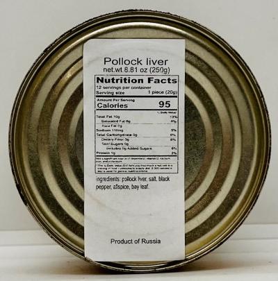 Speczakaz Pollock Liver 250g.