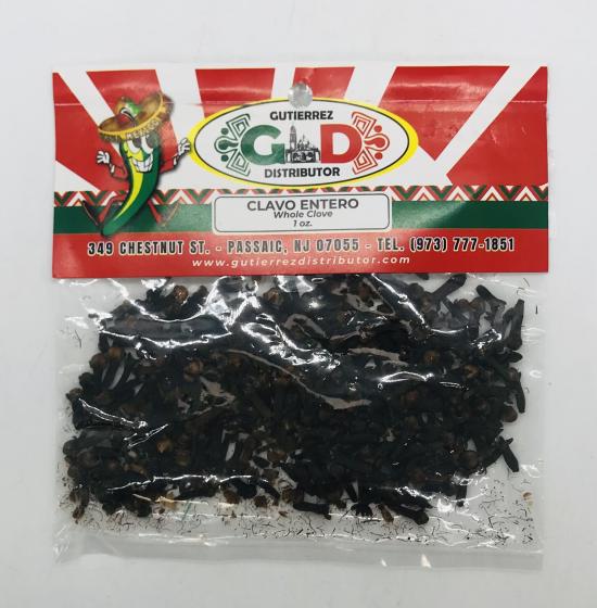 Gutierrez Distributor Whole Clove 1 OZ