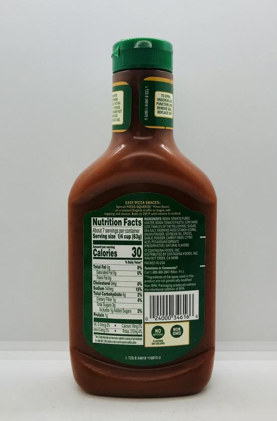 Contadina Pizza Sauce 425g.