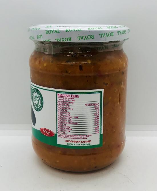 Royal Eggplant Spread 500g.