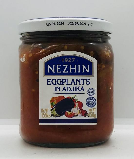 Nezhin Eggplant In Adjika 450g.