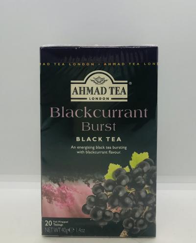 Ahmad Tea Blackcurrant Burst Black Tea 40g