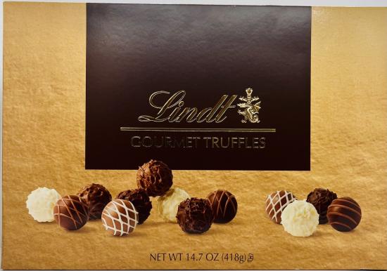 Lindt Gourmet Truffles 418g.