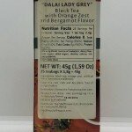 Dalai Lady Grey Tea Orange Zest & Bergamot Flavor 45g