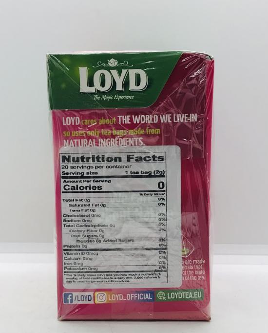 Loyd Raspberry & Strawberry 40g