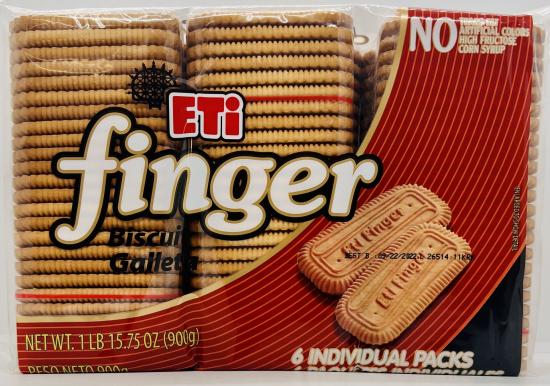 ETi Finger Biscuit Galleta 900g.