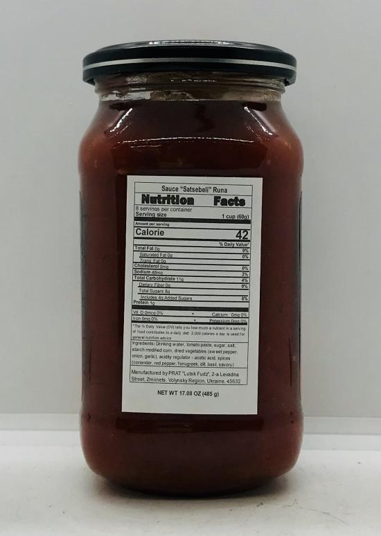 Runa Sauce Satsebeli 485g.