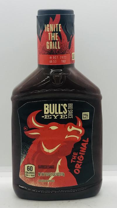 Bull's Eye BBQ Sause 510g.