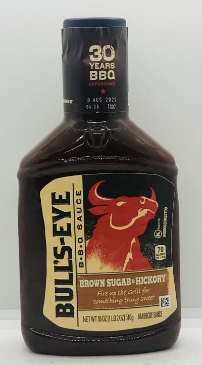 Bull'S Eye Brown Sugar & Hickory 510g.