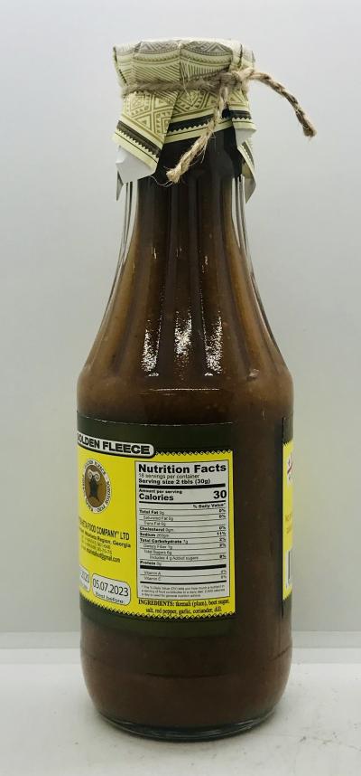 Spicy Tkemali Sause Yellow 550g.