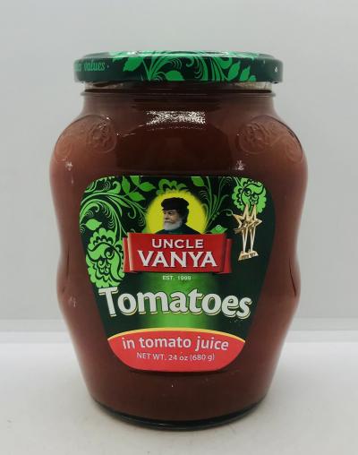 Uncle Vanya Tomatoes In Juice 680g.