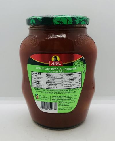 Uncle Vanya Tomatoes In Juice 680g.