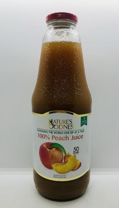 Nature's Goodness Peach Juice 1L