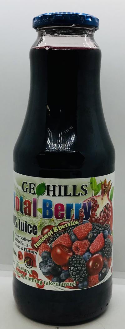 Geohills Total Berry Juice 1L.