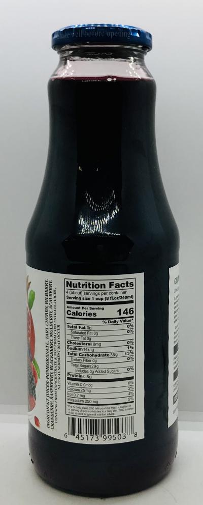 Geohills Total Berry Juice 1L.