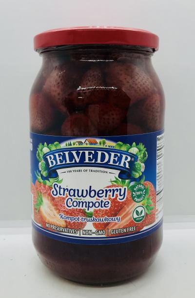 Belveder Strawberry Compote 900g