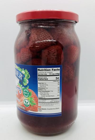 Belveder Strawberry Compote 900g