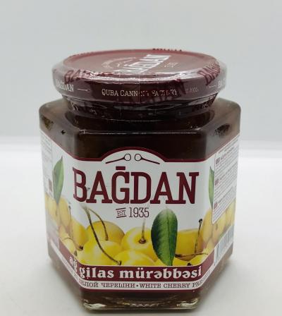 Bagdan White Cherry Preserve 400g