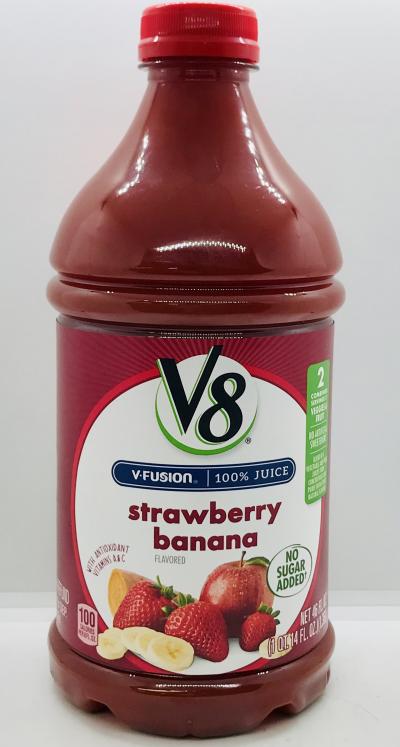 V8 Strawberry Banana 1.36L.