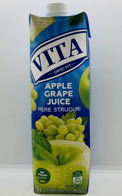 Vita Apple Grape Juice 1L.