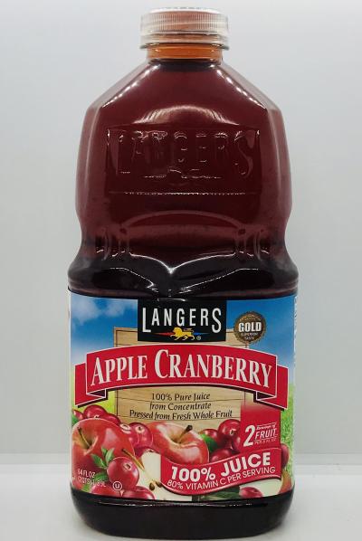 Langers Apple Cranberry 1.89L.