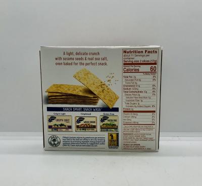 Wasa Thins Sesame & Sea Salt 190g.