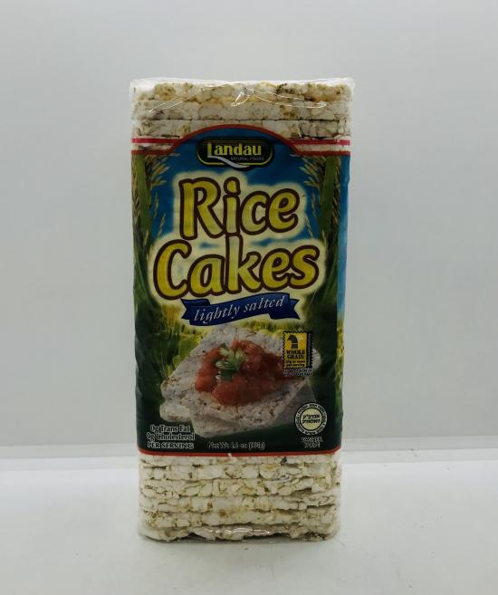 Landau Rice Cakes Lightly Salted 130g.