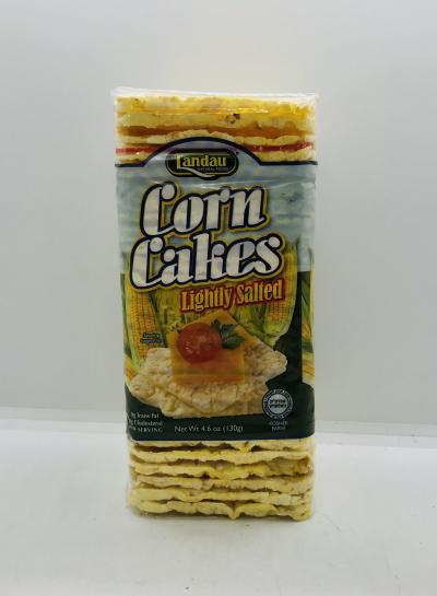 Landau Corn Cakes Lightly Salted 130g.