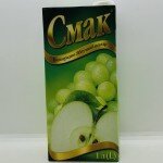 Smak Grape Apple Nectar 1L.