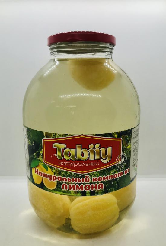 Tabiiy Natural Lemon Compote 3L