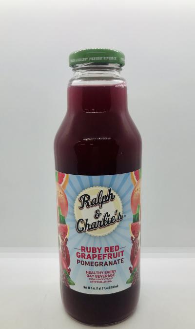 Ralph & Charlie's Ruby Red Grapefruit  Pomegranate 532ml