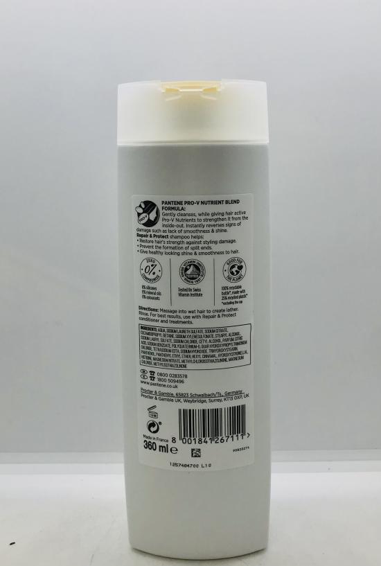 Pantene Repair & Protect Shampoo 360ml