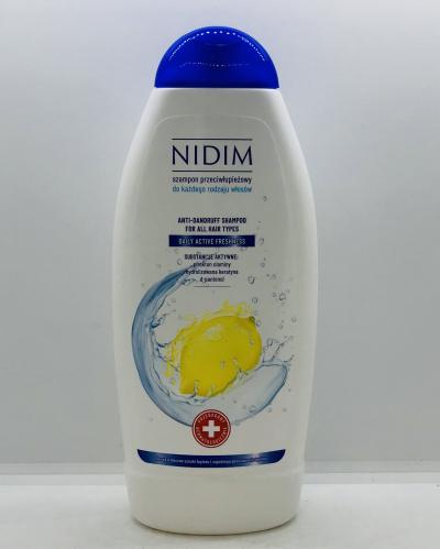 Nidim Daily Active Freshness Anti-Dandruff Shampoo 750ml