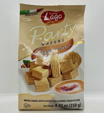 Gastone Lago Party wafers Cappuccino 250g.